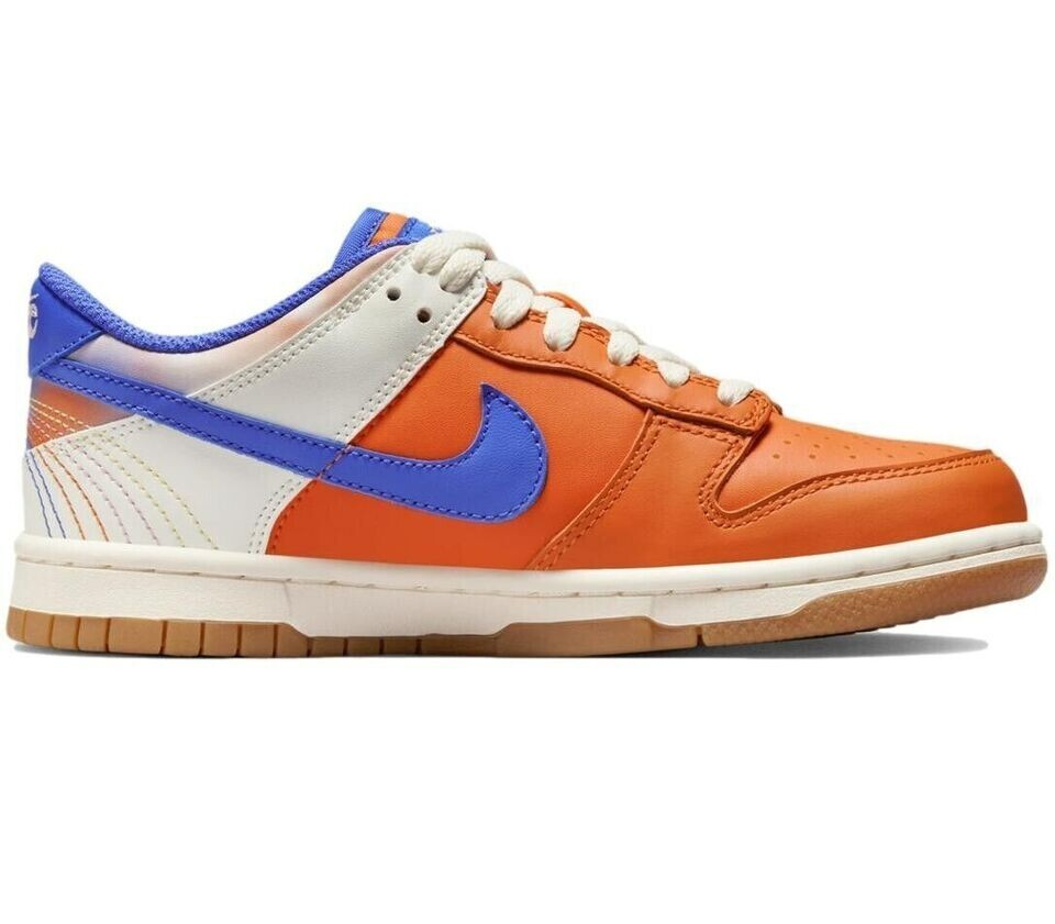 NEW Nike Dunk Low SE GS Size 7Y Safety Orange/Med Soft Pink FN0600
