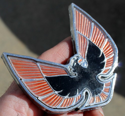 OEM 1975 1976 1977 1978 1979 1980 PONTIAC FIREBIRD Espirit Rear EMBLEM 1738905 - Picture 4 of 9