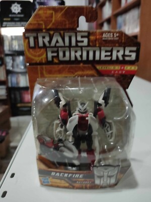 Transformers Hunt For The Decepticons Scout Class Backfire Action Figure NEW