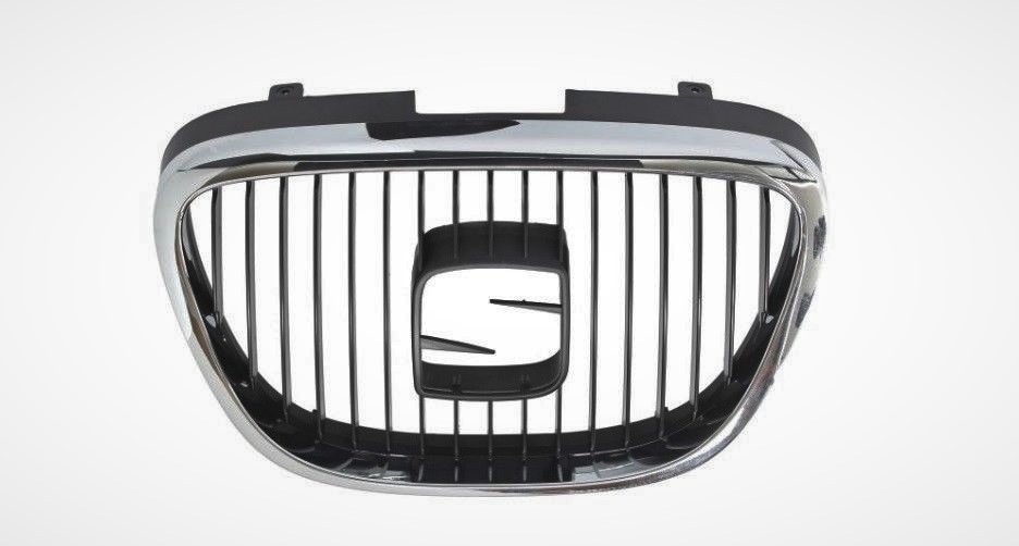 Grille centrale de remplacement pour rénovation pare-chocs Seat Altea et Leon 2004