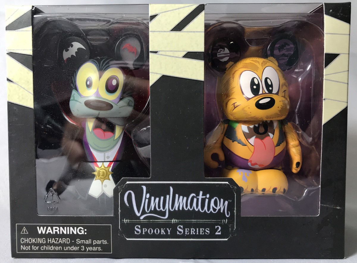 ミッキー&ミニー Vinylmation Spooky Series 1 Disney Vinylmation Frankenstein Figures Mickey Minnie
