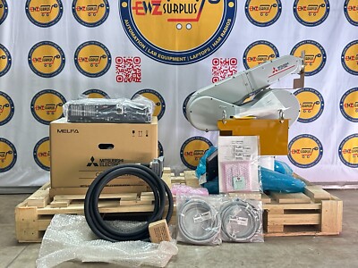 NEW MITSUBISHI MELFA RV20FRD  INDUSTRIAL SIX  AXIS ROBOTIC ARM +  CONTROLLER