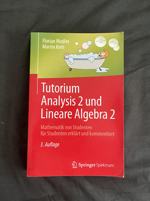 Tutorium Analysis 2 und Lineare Algebra 2 von Martin Kreh (Taschenbuch)
