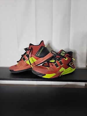New Balance Coco CG1 Red Green Tennis Shoe Men's 12 WIDE 2E Cranberry Lime