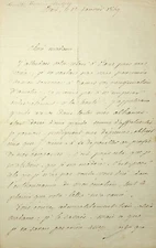 ✒ RARE L.A.S Léocadie HERSENT PENQUER poète Muse brestoise à Marie VALETTE MONOD