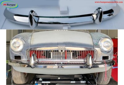 MGB Roadster MGB GT MGC Roadster GT and MGB V8 Front Bumper New 1962 ...