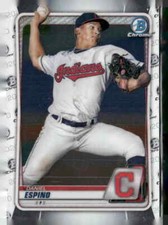 2020 Bowman Draft #BD-26 Daniel Espino Chrome