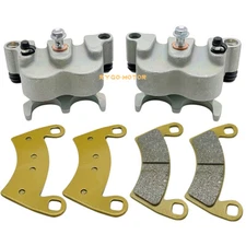 Rear Brake Caliper & Pads for Polaris RZR 1000 XP,RZR Turbo,RZR RS1,RZR 900 UTV
