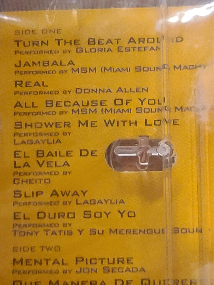 The Specialist Soundtrack Cassette SEALED w/ Hype Gloria Estefan John Barry - Image 4 of 4