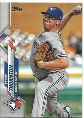 2020 Topps Advanced Stat Parallel #226 Trent Thornton SER NUM 222/300    