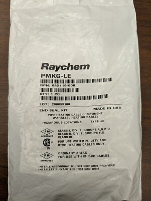 Raychem - PMKG-LE - End Seal Kit for Parallel Heating Cable | eBay