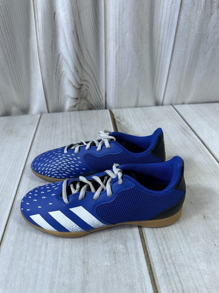 Adidas Predator Freak.4 Sala Youth 4 Indoor Soccer Cleats Shoe Blue White Black | eBay