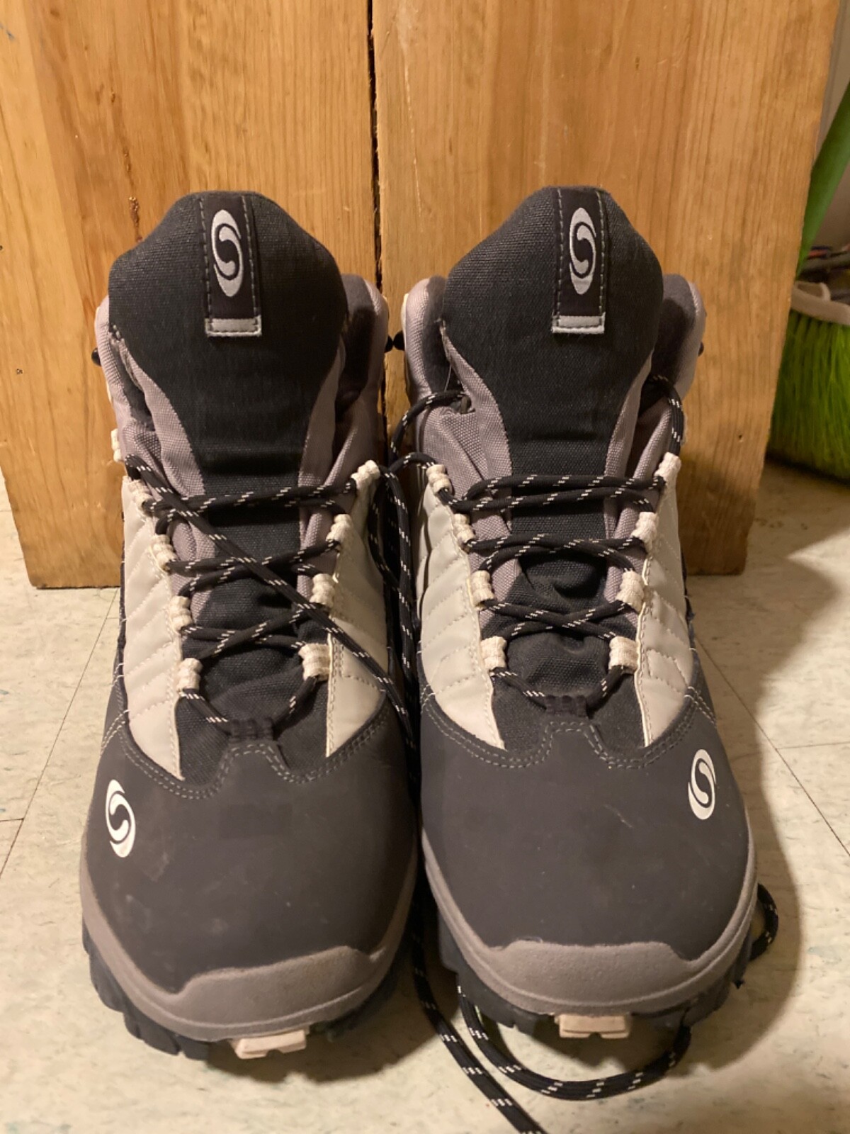 SALOMON GORE TEX stivali da trekking da donna taglia 9 1 2 suole contagrip #YS8 643001