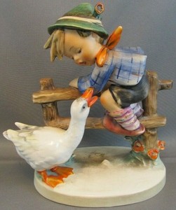 hummel boy with goose