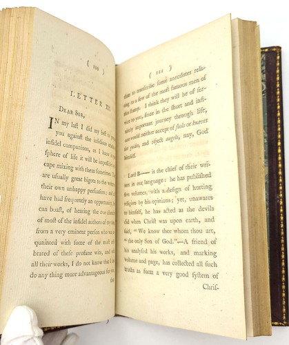 The Contrast 1791 by Anne Berkeley wife of Bishop Berkeley ~against Freethinkers - Imagen 5 de 6