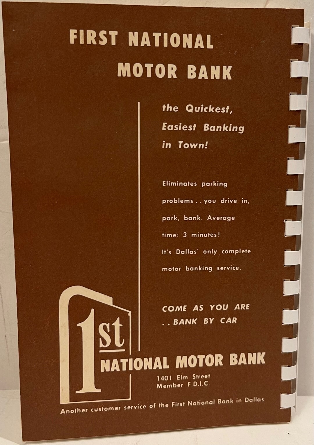 Dallas Mapsco 1956 - Original - Pristine condition - Vintage