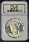 1923 Peace Silver Dollar - NGC MS65 Old Fatty Holder - ✪COINGIANTS✪