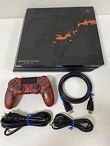 Sony PlayStation 4 Pro 1TB Monster Hunter: World Liolaeus Edition Black  Console