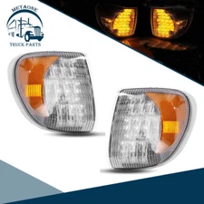 Pair LED Corner Turn Signal Lights For International 9200i 9400i 5900i LH&RH