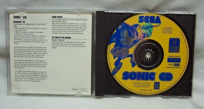 ソニック・ザ・ヘッジホッグ CD PCゲーム 初代 激レア 希少 ソニック・ザ・ヘッジホッグCD - SSSG攻略日記