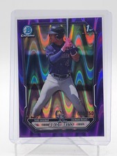 ROLDY BRITO 2026 BOWMAN CHROME 1ST PURPLE RAYWAVE REFRACTOR /250 Q2491