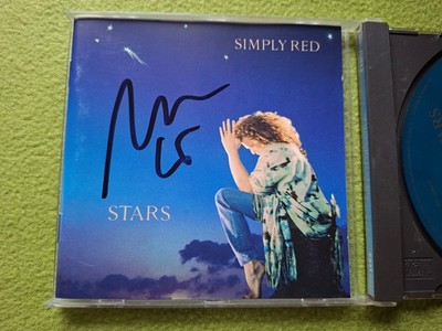 Mick Hucknall / Simply Red Signiert    Originalautogramm auf CD