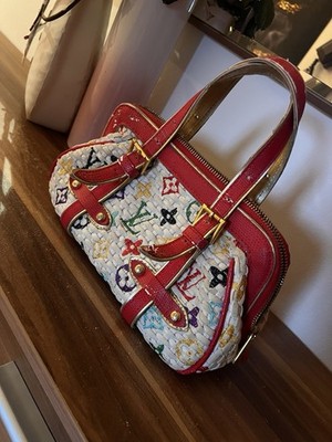 Louis Vuitton Damen Tasche Original Monogram Cerises Speedy