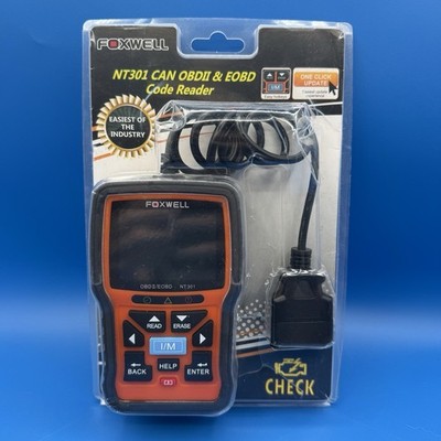 Foxwell NT301 OBD2 Code Scanner Universal Car Engine Diagnostic Tool Automotive