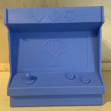 Tissue Box Cover Novelty Retro Gaming Theme 5.5”H5.5”W6.5”D Bullseye Playground