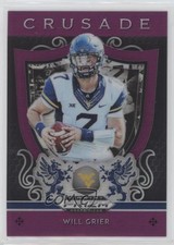 2019 Panini Prizm Draft Crusade Purple Prizm Will Grier #4 uk2