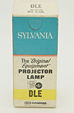 DLE Sylvania Projector Lamp Bulb 80 Watts 30 Volt Blue Top New Old Stock
