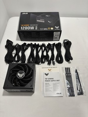 ASUS TUF Gaming 1200W 80+ Gold Fully Modular ATX 3.0 PSU PCIe 5.0 12VHPWR