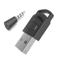 USB Wireless Game Audio Headphone Adapter Receiver For PS5 PS4 Game Console