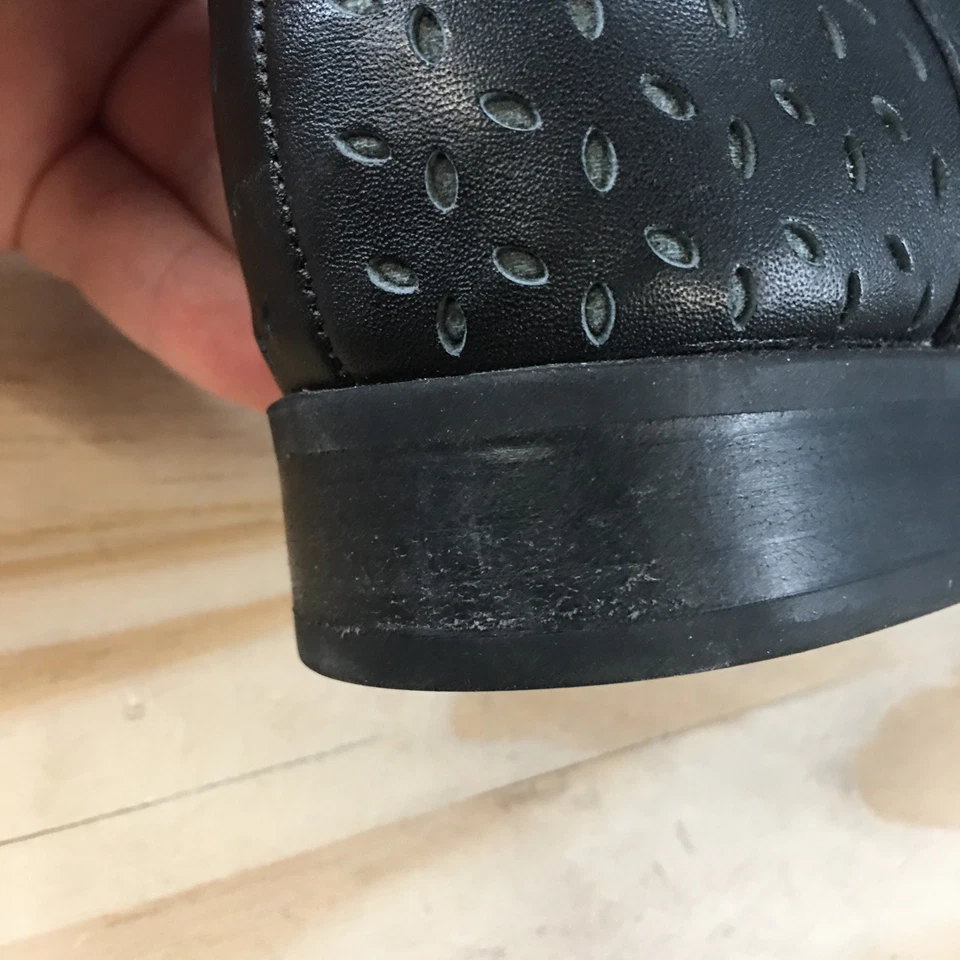 Botas Spenco para mujer 6.5 B botín Priscilla negras informales tacones en bloque tobillo Foto 4 de 4