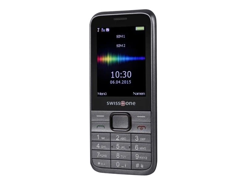 Swisstone SC 560 Barra Doppia SIM 6,1 cm (2.4") 1,3 MP Bluetooth 100 450030 - Immagine 2 di 3