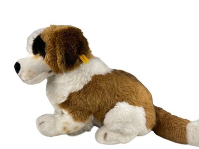 Steiff Animal 078255 Dog Saint Bernard 42cm. See photos for