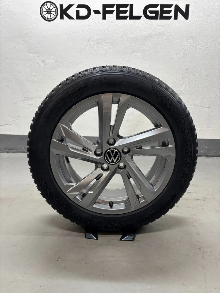 Original VW T-Roc 17 Zoll Winterräder Valencia Alufelgen neu 2GA601025AM Winter - Bild 2 von 4
