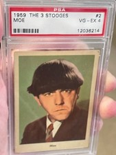 1959 The 3 Stooges Moe PSA 4
