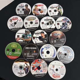 44 Loose & Cased Discs Video Game Lot UNTESTED Scratched PS1 PS2 PS3 Xbox Live