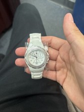 Michele Watch Chronograph Factory Natural Diamond Dial Fits Writ Size 7 1/4