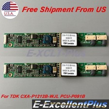 2X TDK CXA-P1212B-WJL PCU-P091B LCD Lamp Power Inverter Board High Voltage Plate