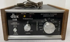 DBX 118 Dynamic Range Enhancer Linear Expander Compressor Peak Unlimiter