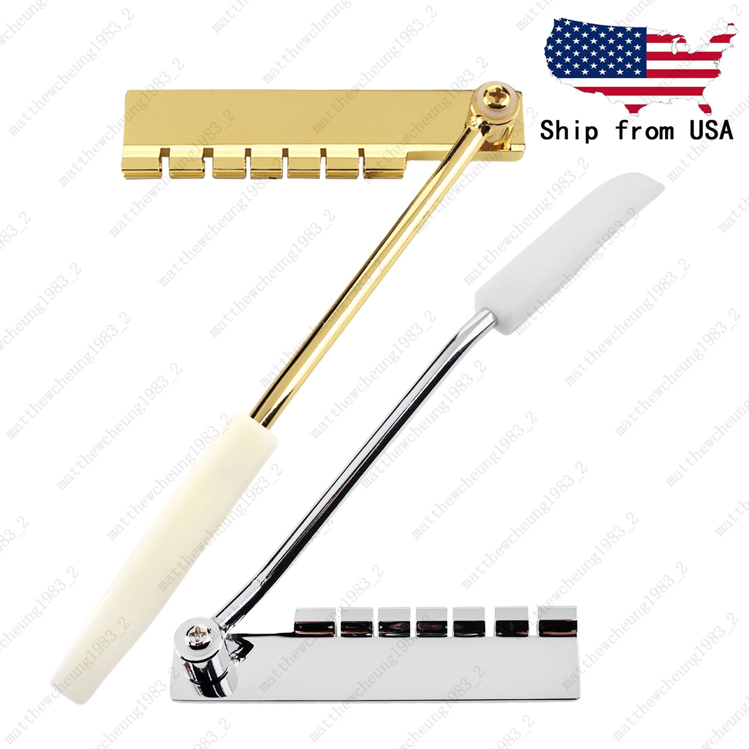 Se adapta a Maestro Estilo Versión Larga Trémolo Vibrato Brazo Whammy Bar para Guitarra SG LP