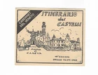 Original label Cabernet Veneto CASTLES ITINERARY BEAR October 1985