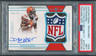 2017 National Treasures David Njoku RPA Patch Auto NFL Shield 1/1 #202 PSA 7/10
