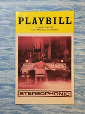 Stereophonic Tour Playbill 2025