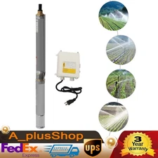 Submersible Pumps 3inch OD Pipe 110V/60HZ 0.37KW 0.5HP Stainless Steel well pump