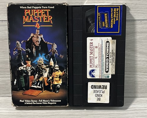 Puppet Master 4 (VHS, 1993) Gordon Currie, Chandra West - Picture 2 of 5
