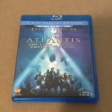 Atlantis: The Lost Empire / Atlantis: Milo’s Return Blu-ray/DVD Set RARE OOP