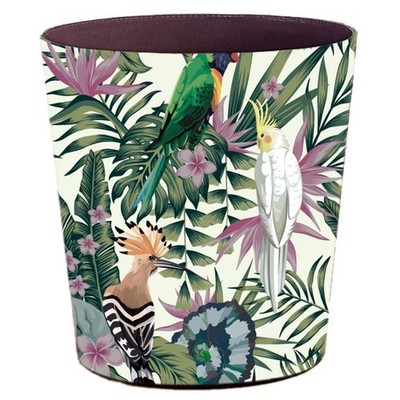 Scakbyer Retro Style Small Trash Can Wastebasket, Decorative Trash Can Waste ...